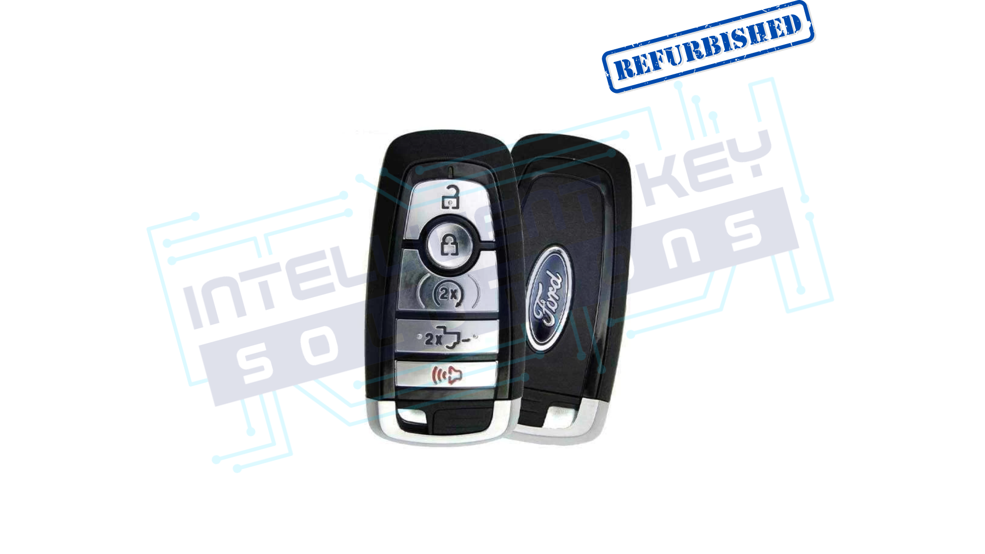 17-20 Ford F-Series 5 Btn Smart Key OEM REFURBISHED w/LOGO