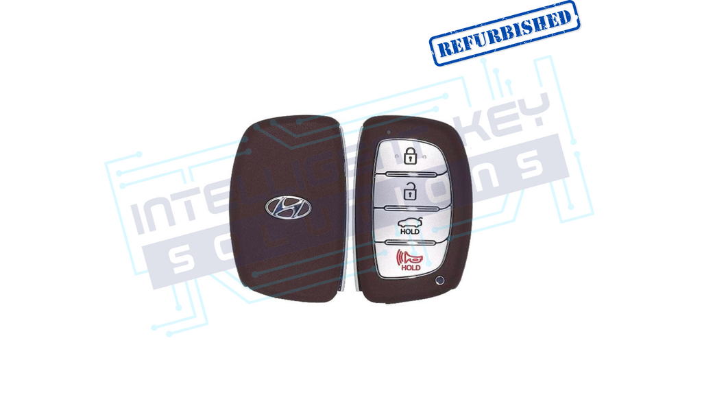 2013-2016 Hyundai Elantra / Elantra Coupe 4-Button Smart Key (95440-3X520 / SY5MDFNA433) OEM Refurbished w/ Logo