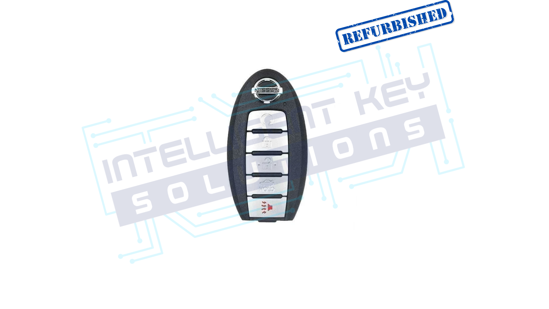 2021-2024 Nissan 5Btn Smart Key W/TRUNK  (285E3-6LS5A) OEM REFURBISHED W/LOGO