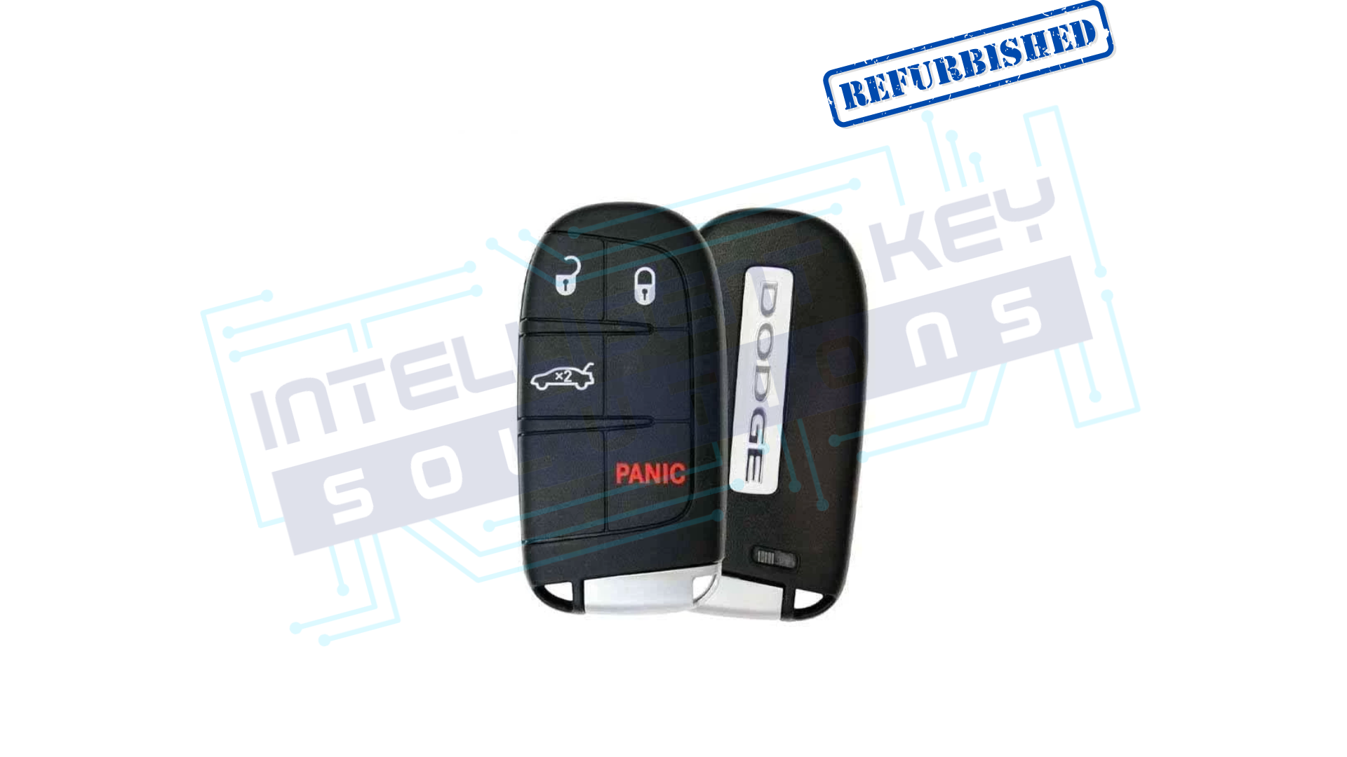 2019-2023 Dodge Challenger/Charger 4Btn Smart Key (M3M-40821302) OEM REFURBISHED w/LOGO