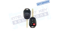 2013-2019 Toyota Rav4/Highlander 4 Btn Remote Head Key OEM REFURBISHED w/LOGO