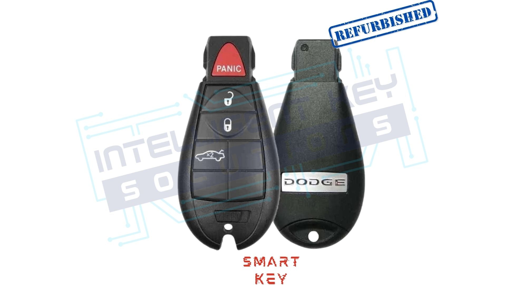 2008-2014 Dodge Challenger 4BTN Fobik W/Prox  ( IYZ-C01C / 56046694AH) OEM Refurbished W/LOGO