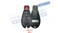 Dodge 4 button with Remote Start - Keyless Go- OEM Refurbished with Logo