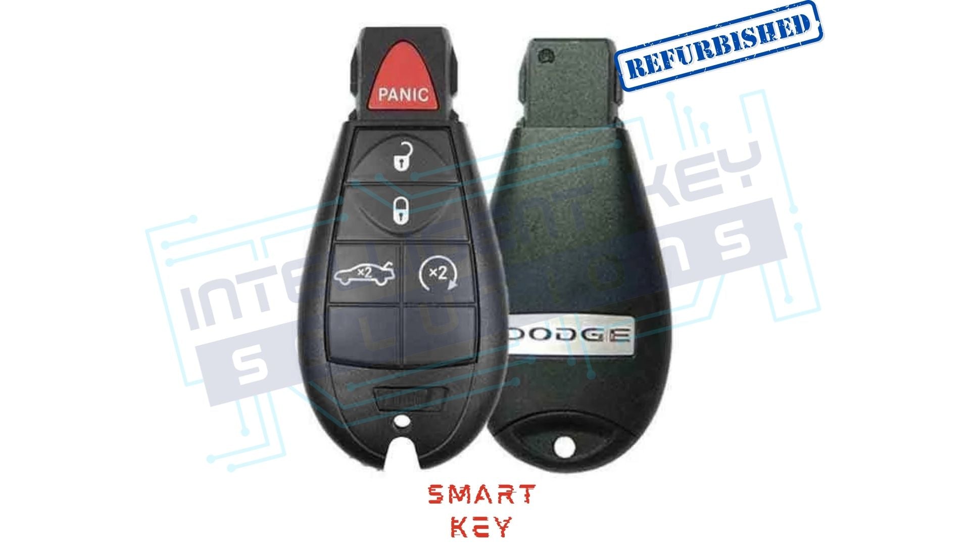 2010-2014 Dodge Charger/Challenger 5 Button (Trunk and Remote Start) - Keyless Go - Refurbished