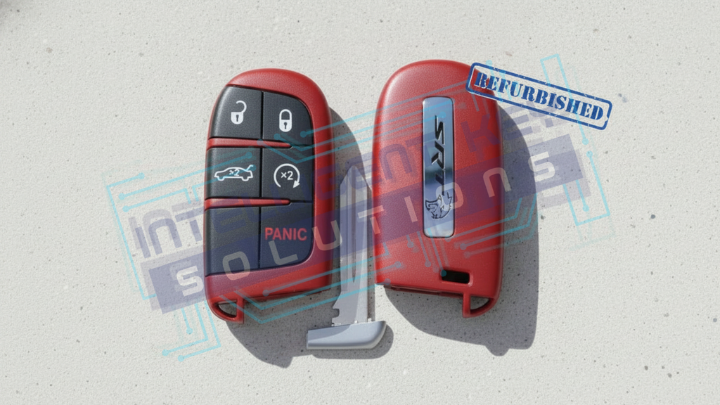 2015-2018 Dodge SRT Hellcat 5btn Smart Key (M3N-40821302) OEM REFURBISHED w/LOGO