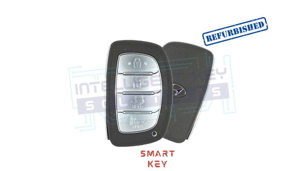 2018-2021 Hyundai Tucson 4-Button Smart Key (95440-D3510 / TQ8-FOB-4F11) OEM Refurbished w/ Logo