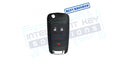 2010-2018 GM 3Btn Flip Key (OHT01060512 NON PROX) OEM REFURBISHED NO LOGO