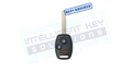 2012-2013 Honda CR-V 3Btn Remote Head Key (72147-T0A-A01 / MLBHLIK-1TA OEM REFURBISHED NO LOGO