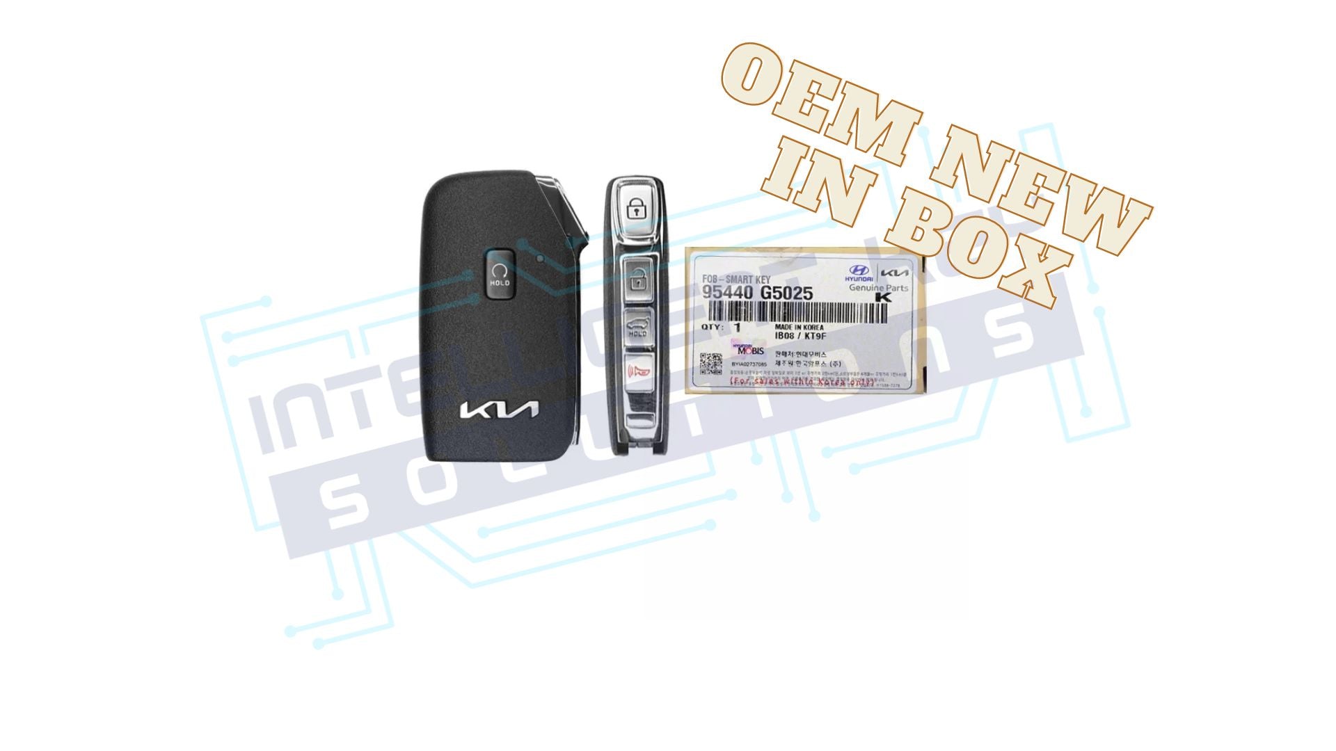 2022 Kia Niro + Niro EV 5btn Smart Key (95440-G5025 / TQ8-FOB-4F34)  OEM New In The Box