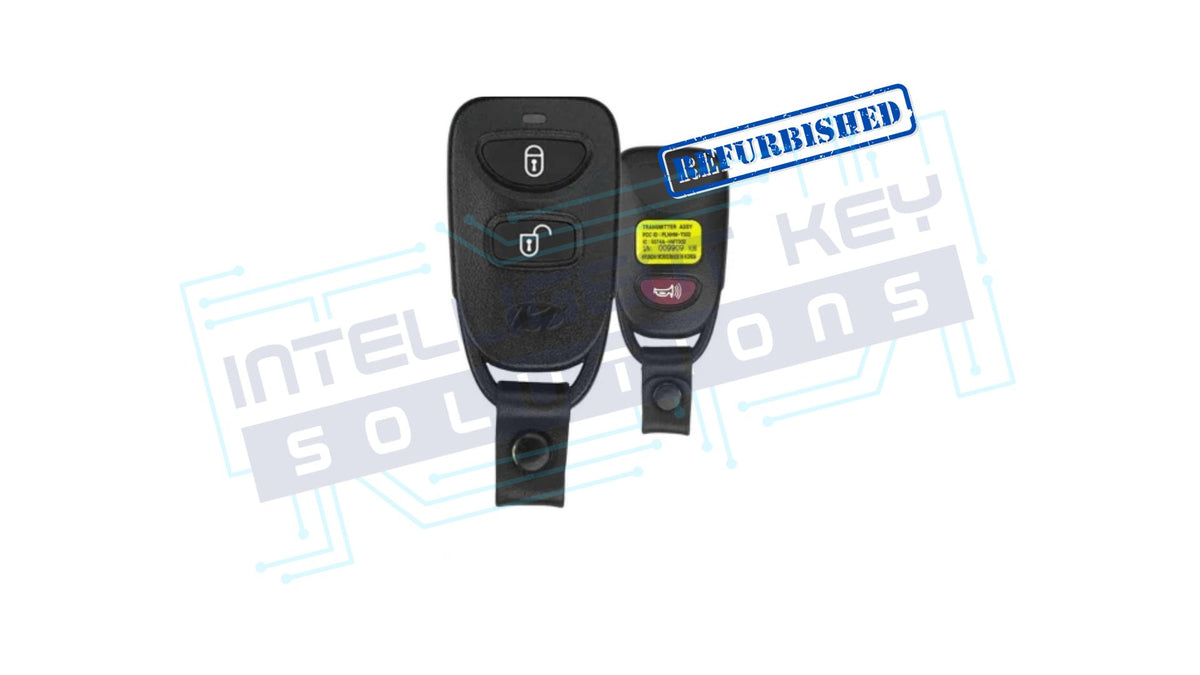 2012-2014 Hyundai Accent 3-Button Keyless Entry Remote (95430-1R200 / TQ8-RKE-3F01) OEM Refurbished