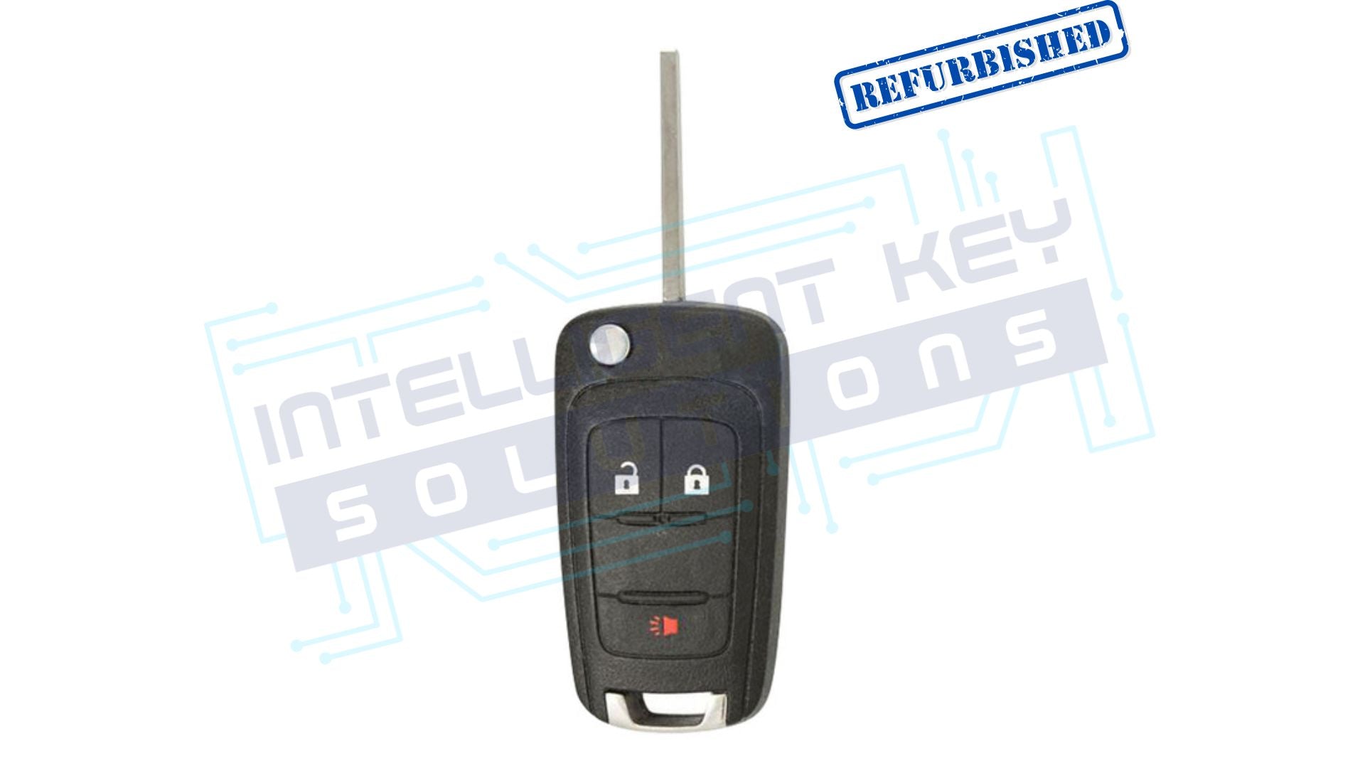 2013-2016 Buick Encore 3Btn Flip Key (13 / NON PROX) OEM Refurbished W/LOGO