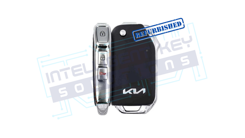 2023-2024 Kia Soul 3Btn Remote Flip Key (95430-K0120 / SY5SKRGE03) OEM Refurbished