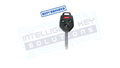 2018 Subaru 4Btn Remote Head Key (57497-AL27A / CWTB1G077 / G-Chip / Black remote pod) OEM REFURBISHED NO LOGO