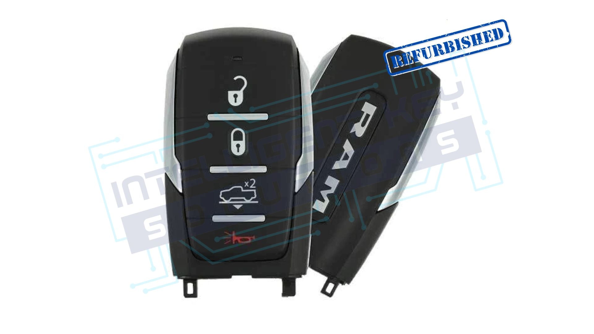 2019-2024 Dodge Ram 1500 4Btn Smart Key (OHT-4882056) OEM Refurbished w/logo
