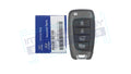 2019-2020 Hyundai 4Btn Flip Key (95430-S2100 / TQ8-RKE-4F39) OEM NEW IN BOX