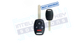 2012-2015 Honda Pilot 4 Btn Remote Head Key Driver 1 (72147-SZA-A3 / KR55WK49308) OEM Refurbished NO LOGO