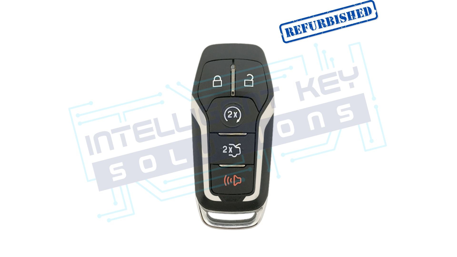 2013-2017 Ford/Lincoln  5Btn Smart Key (M3N-A2C31243300) 902mhz OEM Refurbished NO LOGO