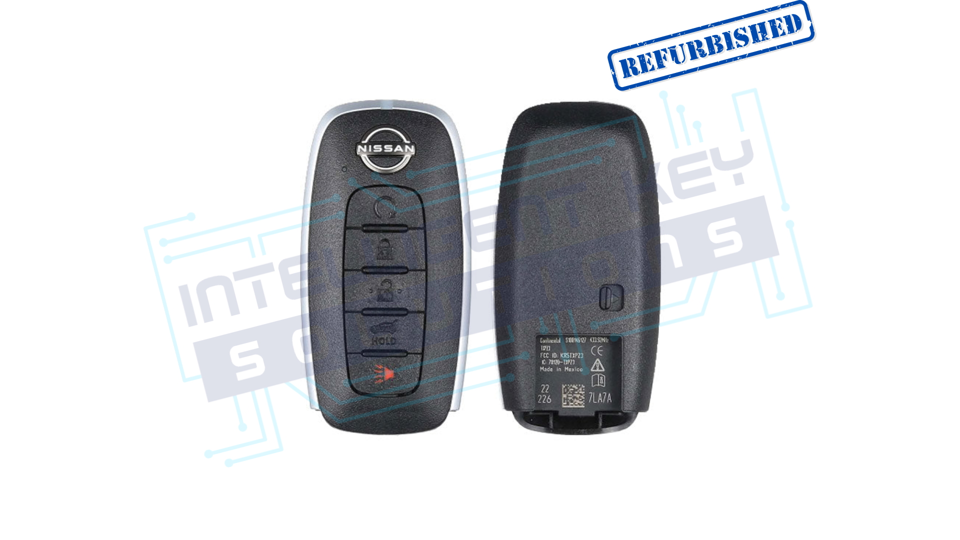 2022-2024 Nissan 5Btn Smart Key (285E3-7LA7A / KR5TXPZ3) OEM REFURBISHED