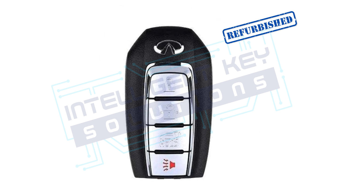 2019-2023 Infiniti 4btn Smart Key (KR5TXN1/285E3-5NY3A) OEM Refurbished W/LOGO