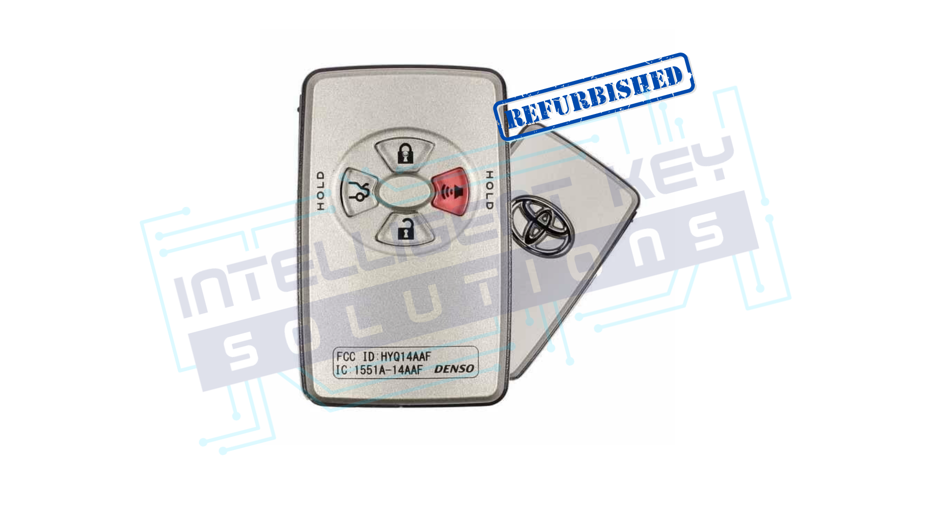 2005-2006 Toyota Avalon 4Btn Smart Key (89904-07030 / HYQ14AAF) OEM REFURBISHED W/LOGO