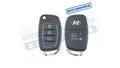 2017-2020 Hyundai 4Btn Flip Key (95430-C1210 / TQ8-RKE-4F25)
