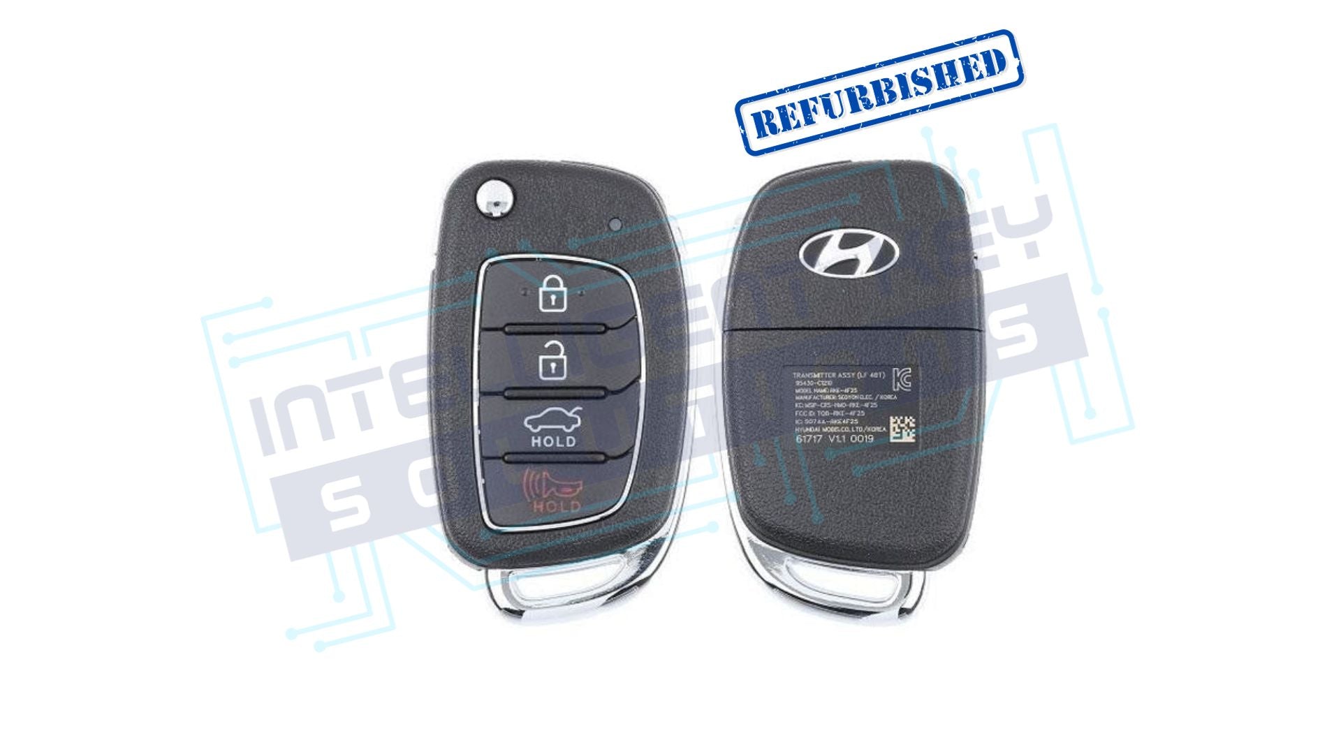 2017-2020 Hyundai 4Btn Flip Key (95430-C1210 / TQ8-RKE-4F25)