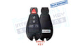 2011-2013 Dodge Durango 5 Button (Hatch & Remote Start)- with Keyless Go- OEM Refurbished with Logo
