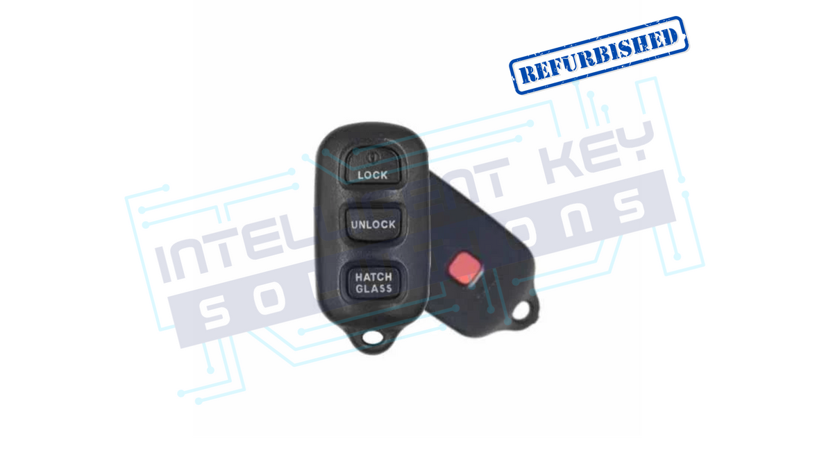 2003-2008 Toyota Matrix 4Btn Keyless Entry Remote (89742-02010 / GQ43VT14T) OEM REFURBISHED W/LOGO