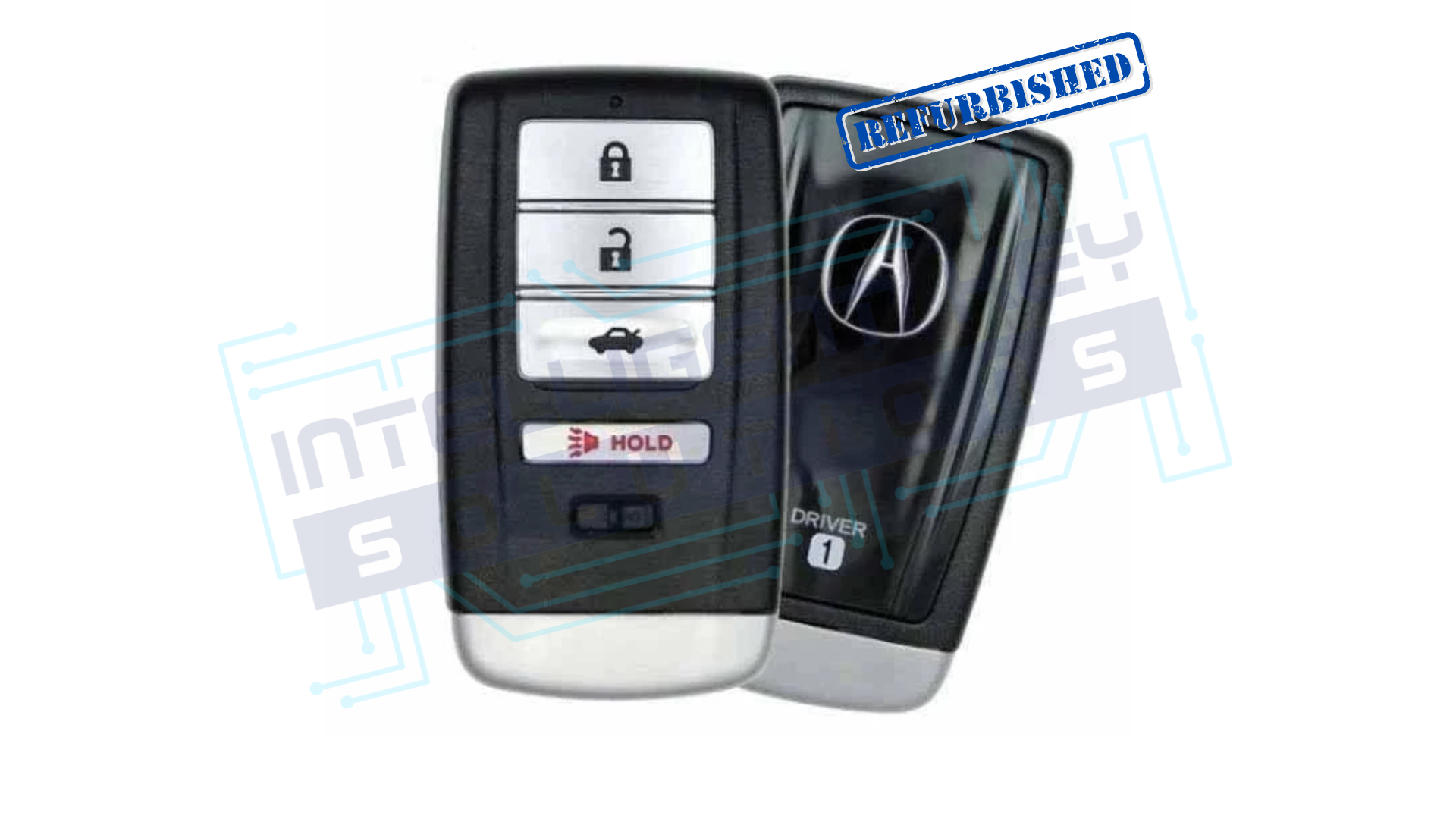 2015-2020 Acura 4Btn Smart Key (72147-TZ3-A01 / KR5V1X / Driver 1) OEM REFURBISHED W/LOGO