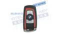 2014-2017 BMW 3Btn Smart key (9312531/YGOHUF5767/RED trim/434MHZ) OEM REFURBISHED