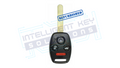 2012-2015 Honda Pilot 4 Btn Remote Head Key (72147-SZA-A0 / KR55WK49308) OEM Refurbished NO LOGO