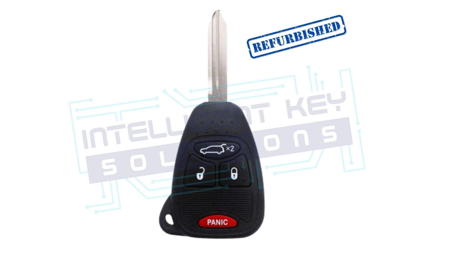 Dodge Charger/Avenger Remote Headed Key- 4 Button- with Hatch- OEM Refurbished- OHT692427AA