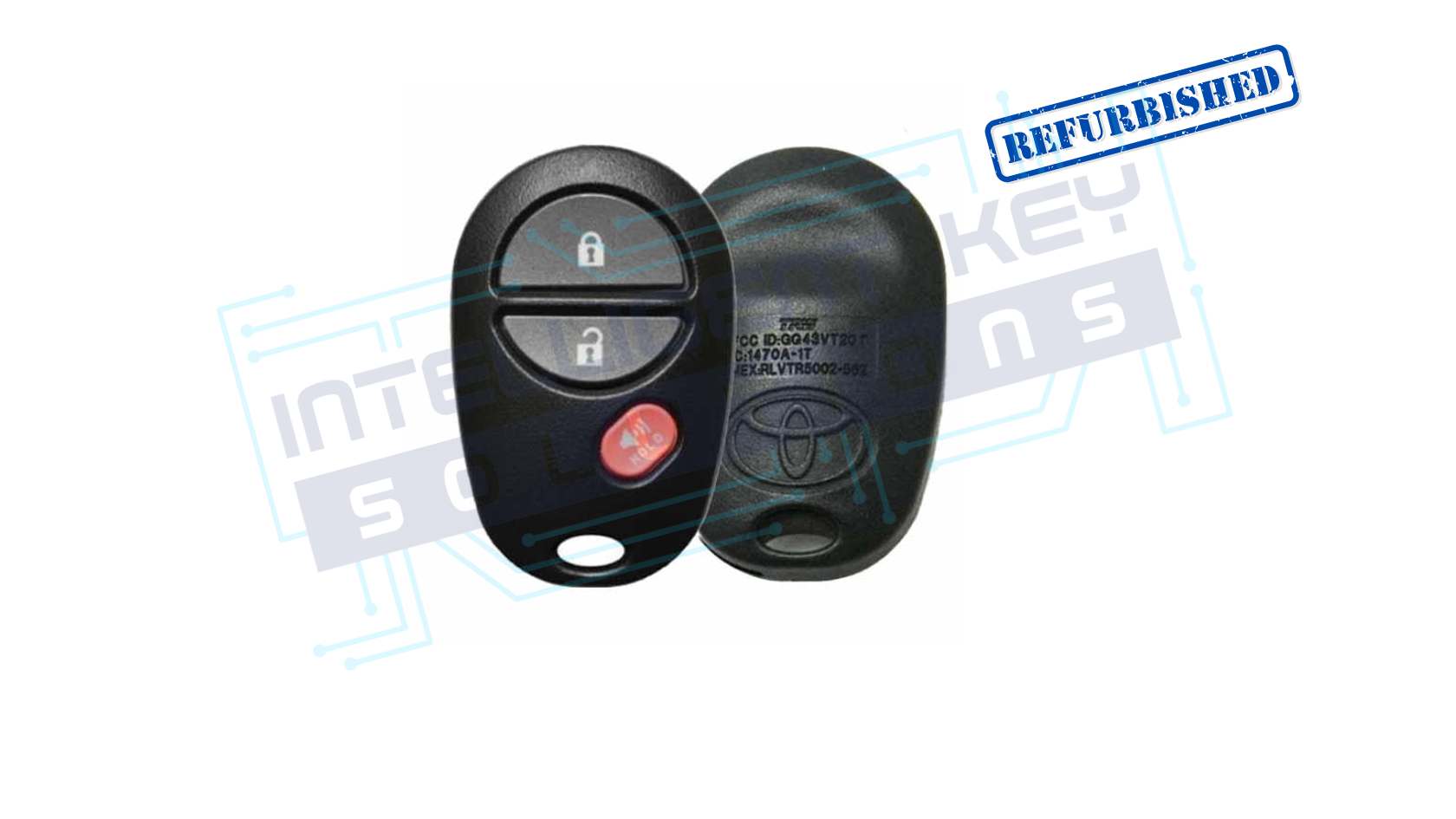 2004-2020 Toyota 3-Button Keyless Entry Remote (OEM Refurb)