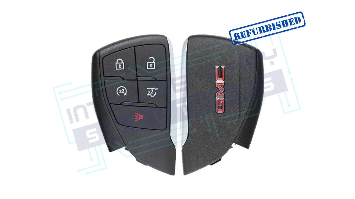 2021-2024 GMC Yukon 5Btn Smart Key (HUFGM2718 / 13537956) OEM Refurbished W/LOGO