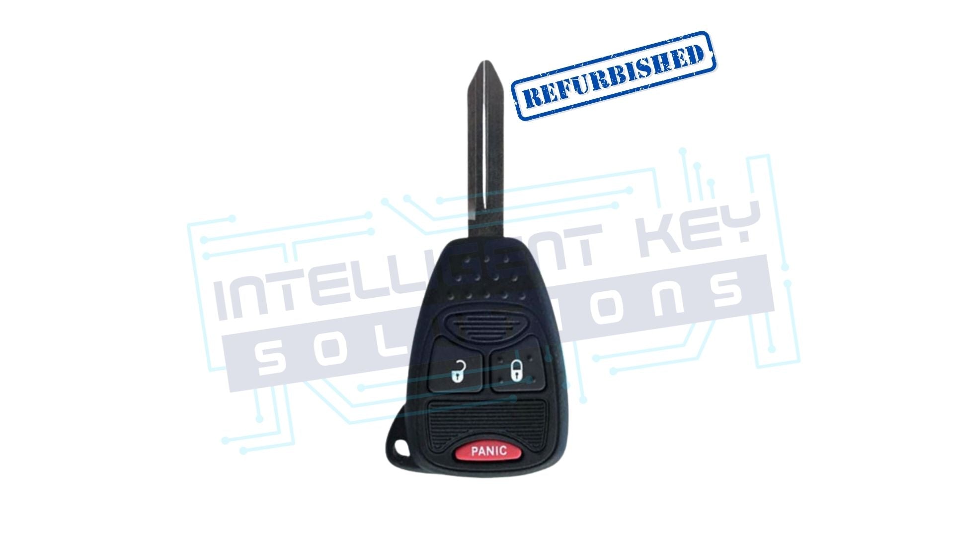 2004-2014 C/D/J/R  3Btn Remote Head Key (56040669AC / OHT692427AA) OEM Refurbished NO LOGO