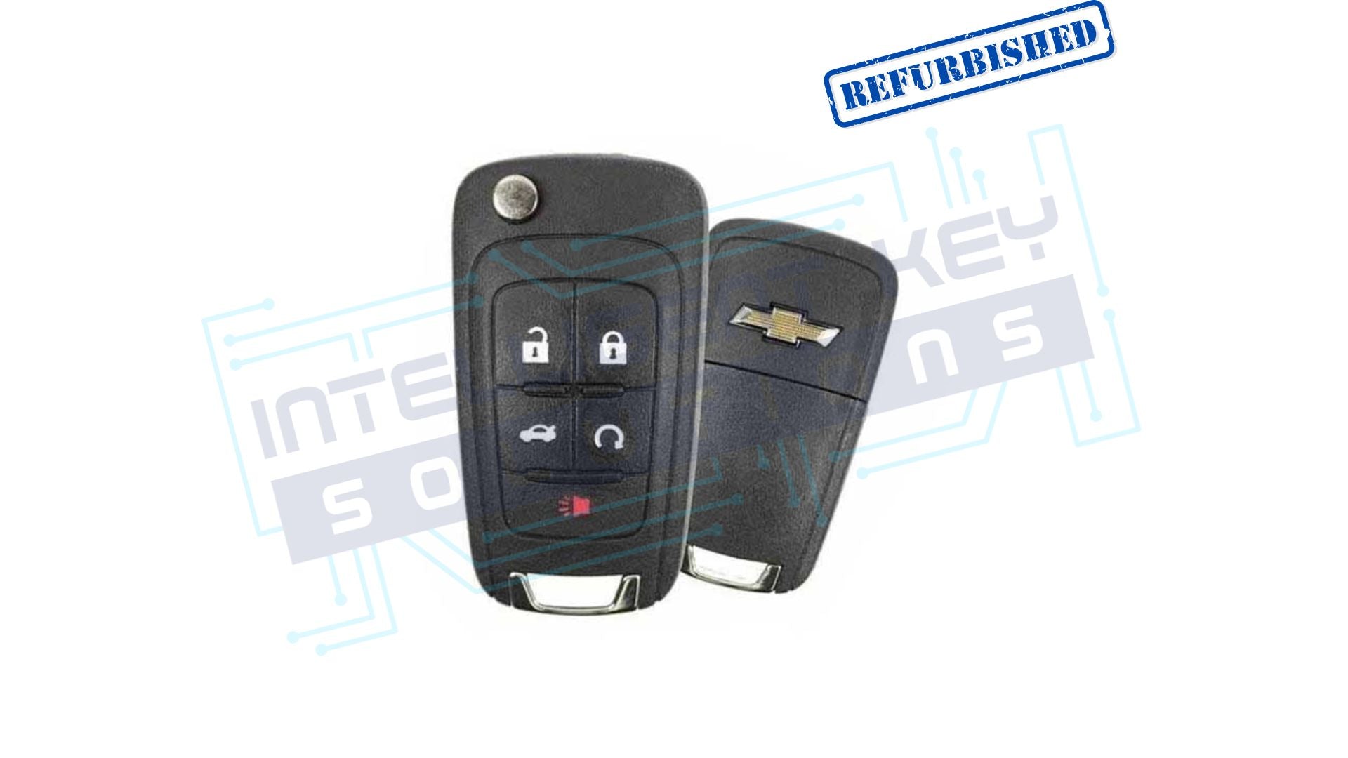 2012-2020 Chevrolet 5btn Flip Key (prox) OEM Refurbished W/LOGO ...