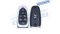 2019-2023 Hyundai Nexo 7Btn Smart Key (PN: 95440-M5000 / TQ8-FOB-4F20) OEM Refurbished w/ Logo
