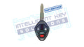 2007-2012 Mitsubishi Remote Head Key (OUCG8D-620M-A / MN141545 MIT3) OEM Refurbished