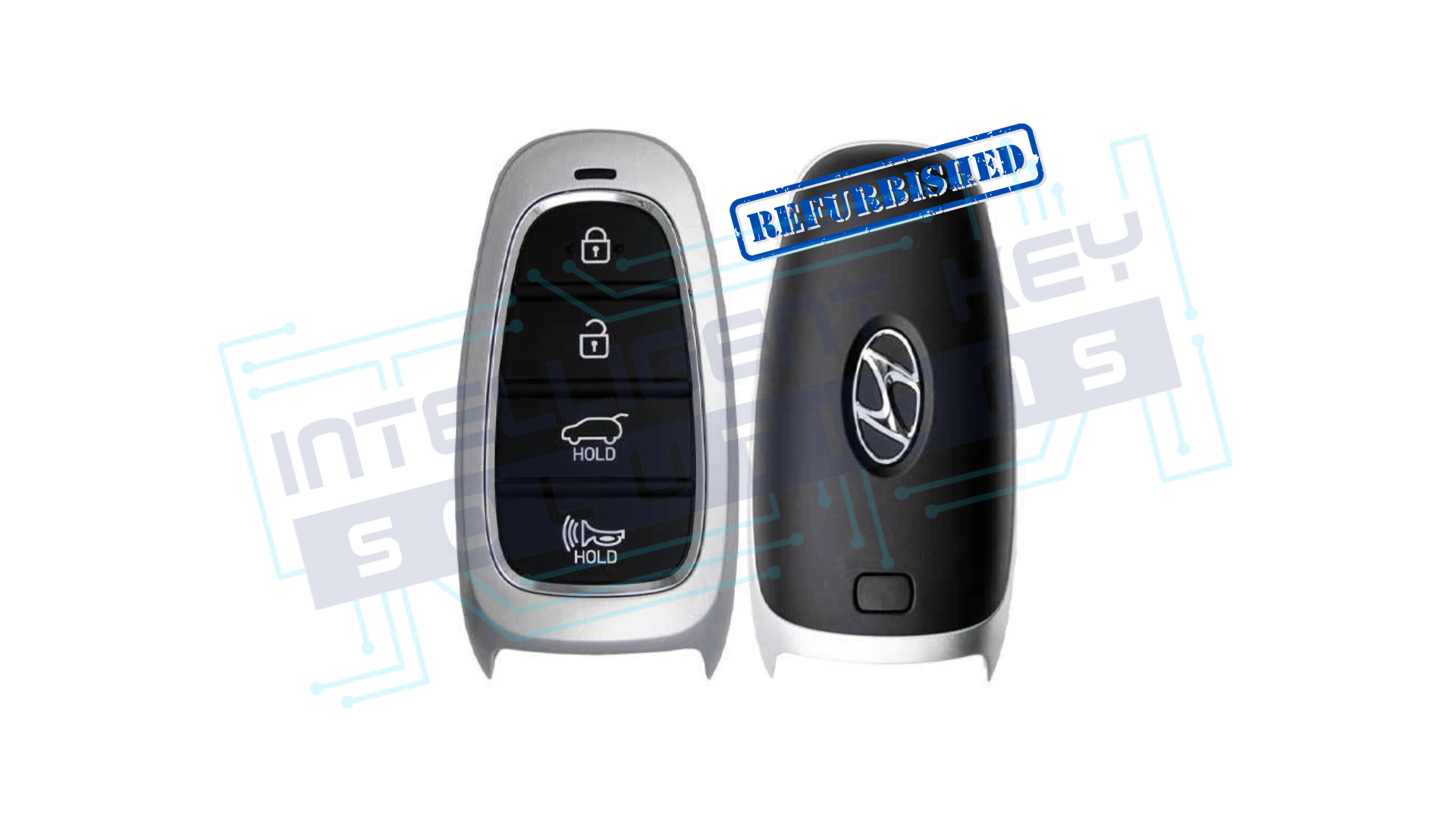 2019-2022 Hyundai Nexo 4btn Smart Key (95440-M5300 / TQ8-FOB-4F20) OEM Refurbished W/LOGO