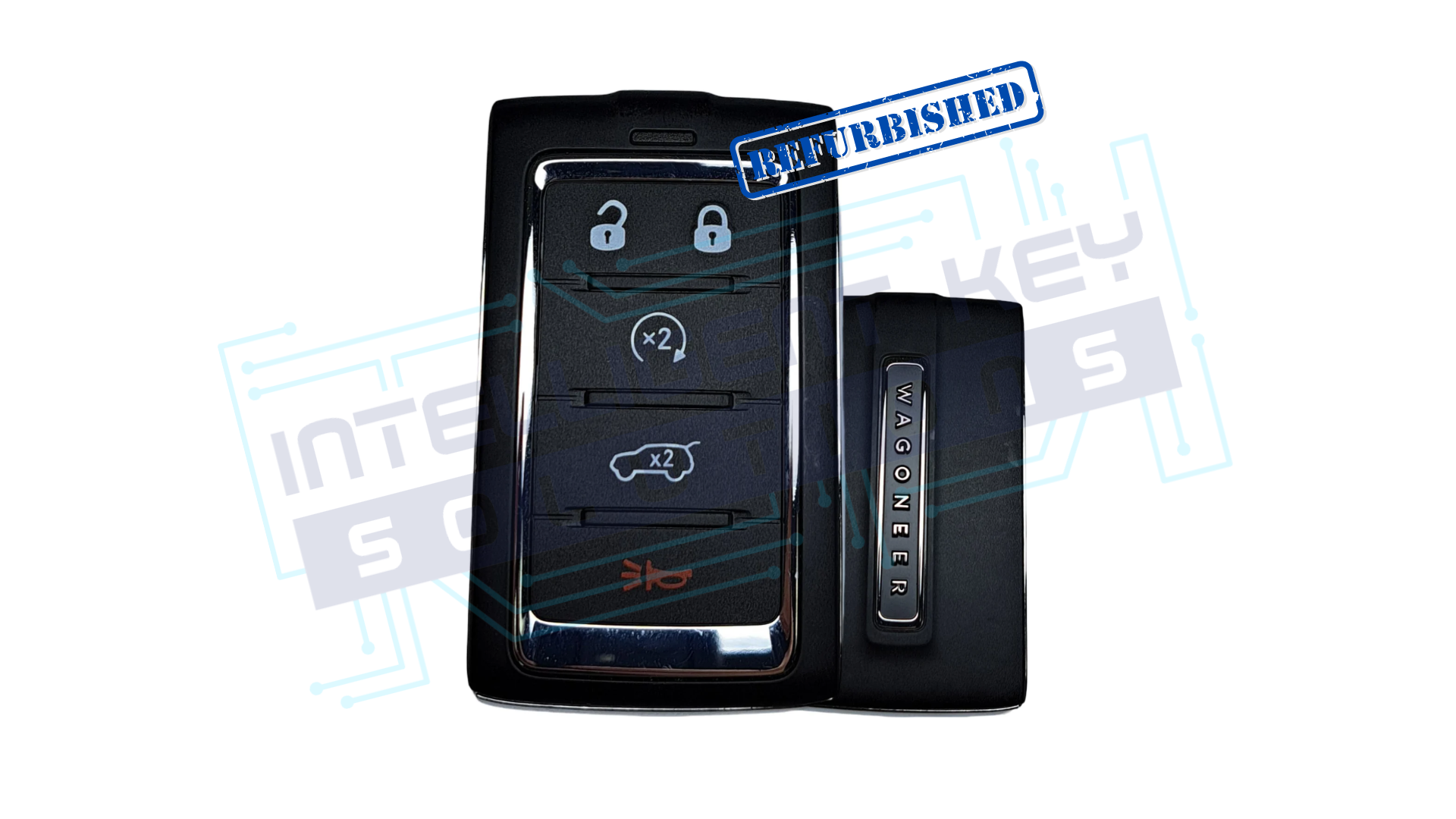 2024-2025 Jeep Wagoneer 5Btn Smart Key (68577131AC / 2BAHD-KFW1) OEM REFURBISHED W/LOGO