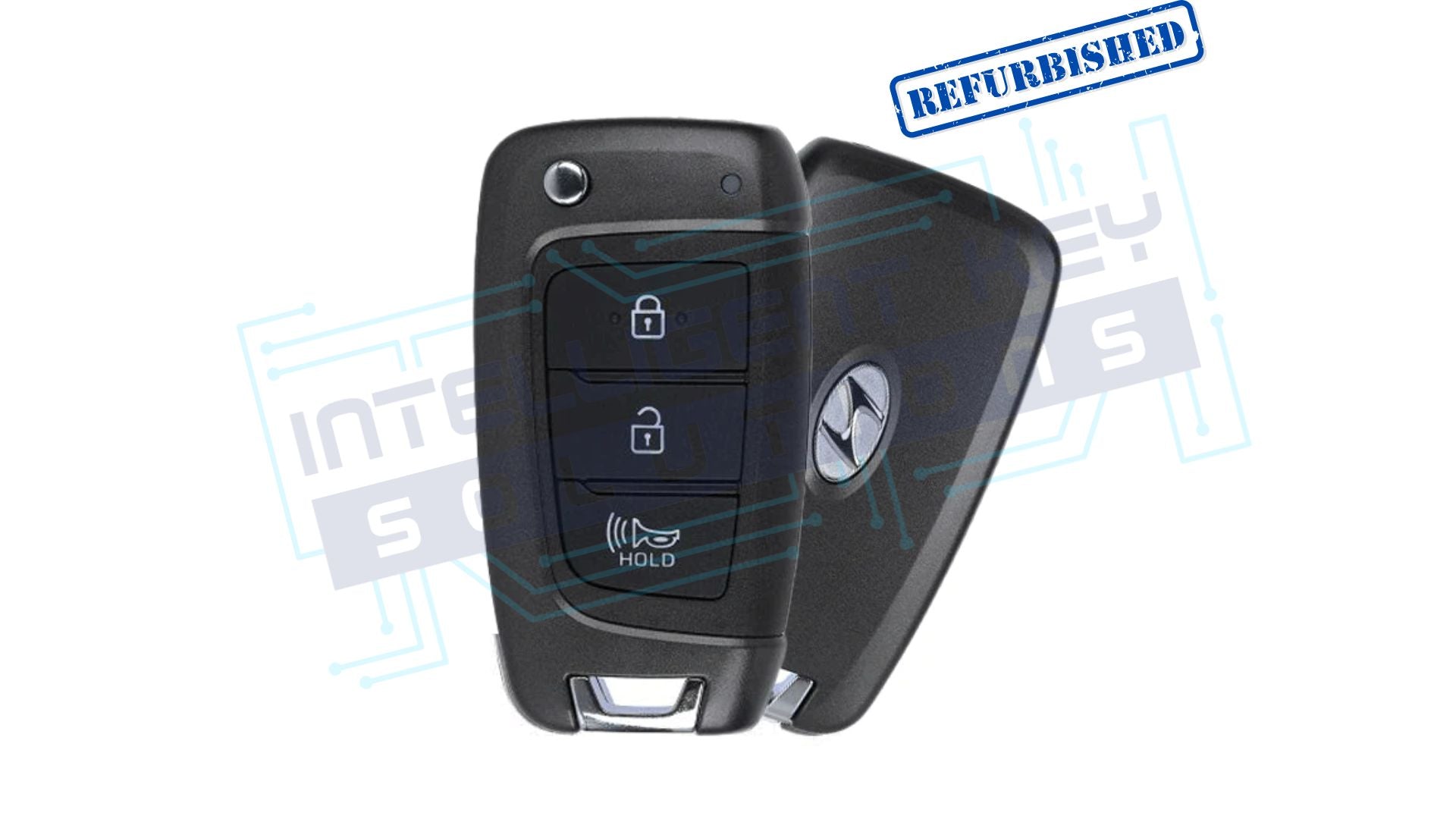 2018-2022 Hyundai Santa Fe 3Btn Flip Key (TQ8-RKE-4F41/ 95430-S2300) OEM REFURBISHED