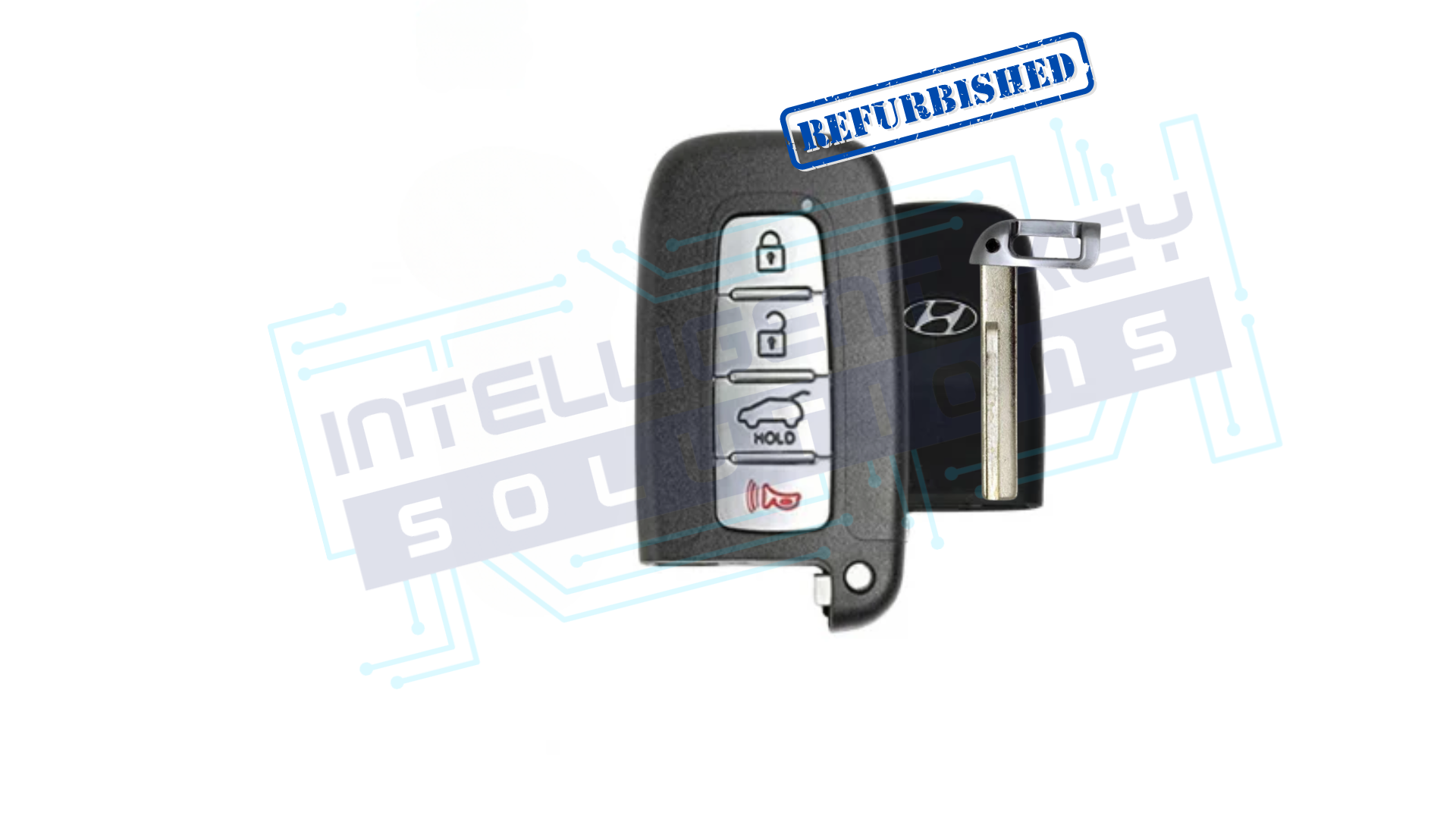 2009-2017 Hyundai 4Btn Smart key W/HATCH (95440-2V100/ SY5HMFNA04) OEM Refurbished W/LOGO