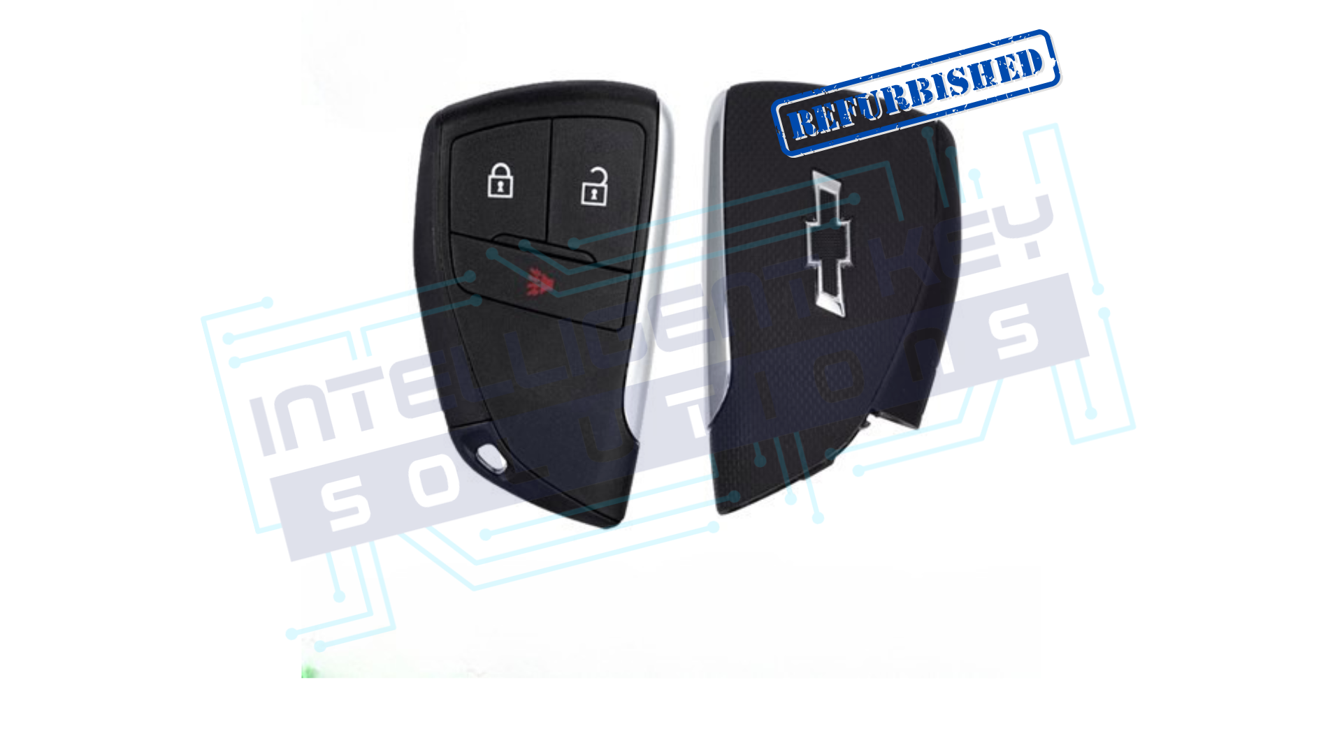2024-2025 Chevrolet 3Btn Smart Key (13555161 / YG0G21TB2) OEM REFURBISHED W/LOGO