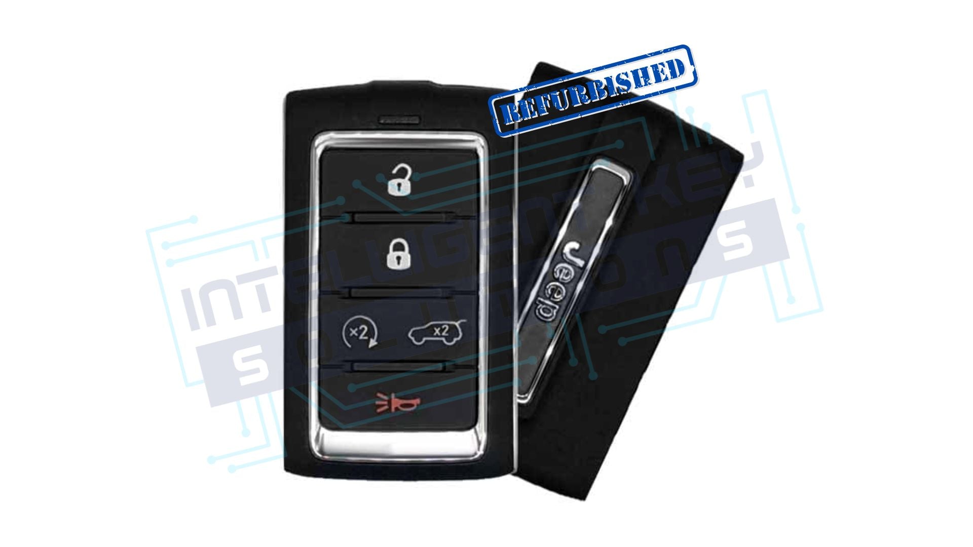 2021-2023 Jeep Grand Cherokee 5BTN Smart Key (M3NWXFOB1) OEM REFURBISHED W/LOGO