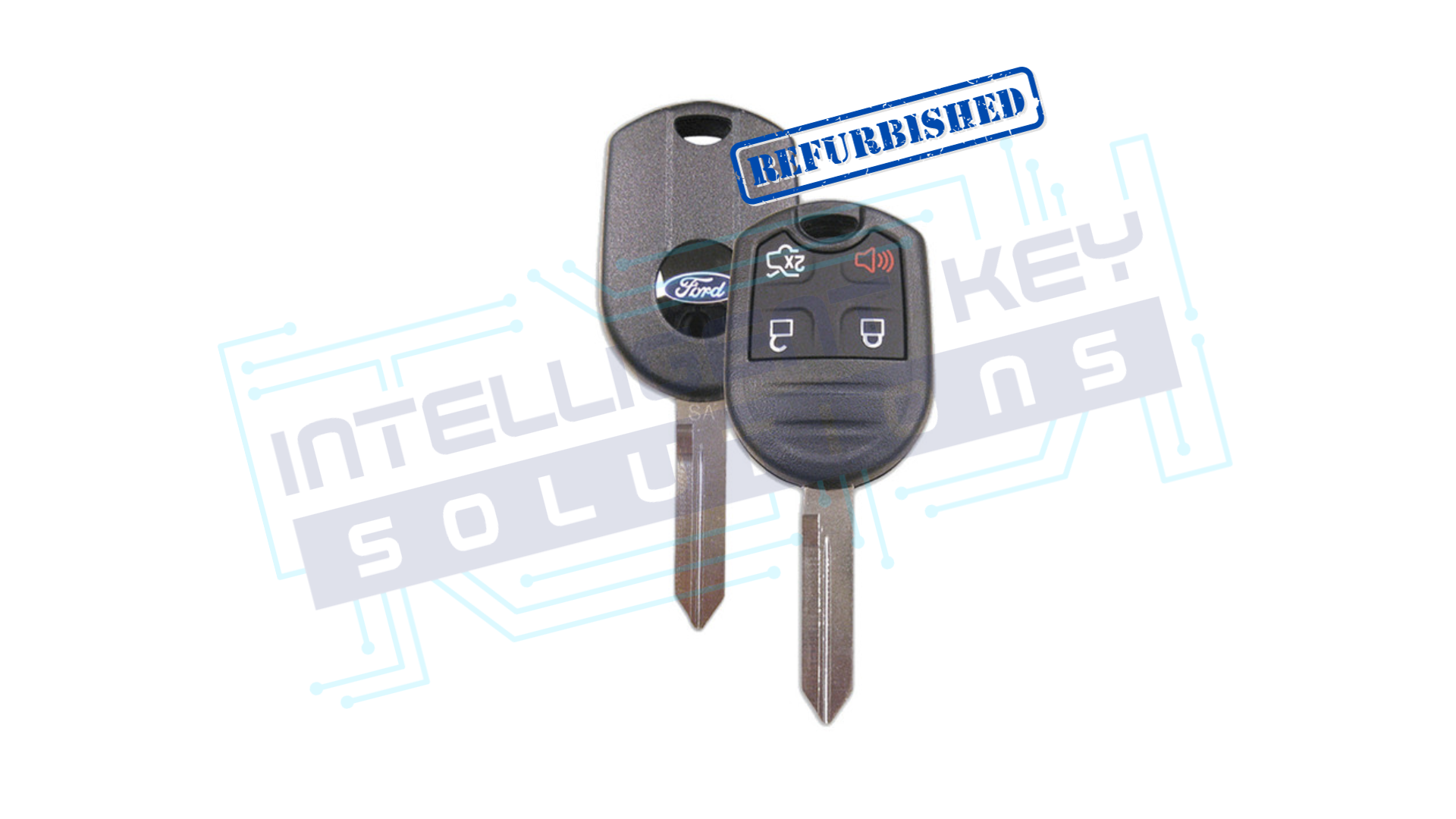 2006-2019 Ford 4-Button Remote Head Key (R8073) OEM Refurbished