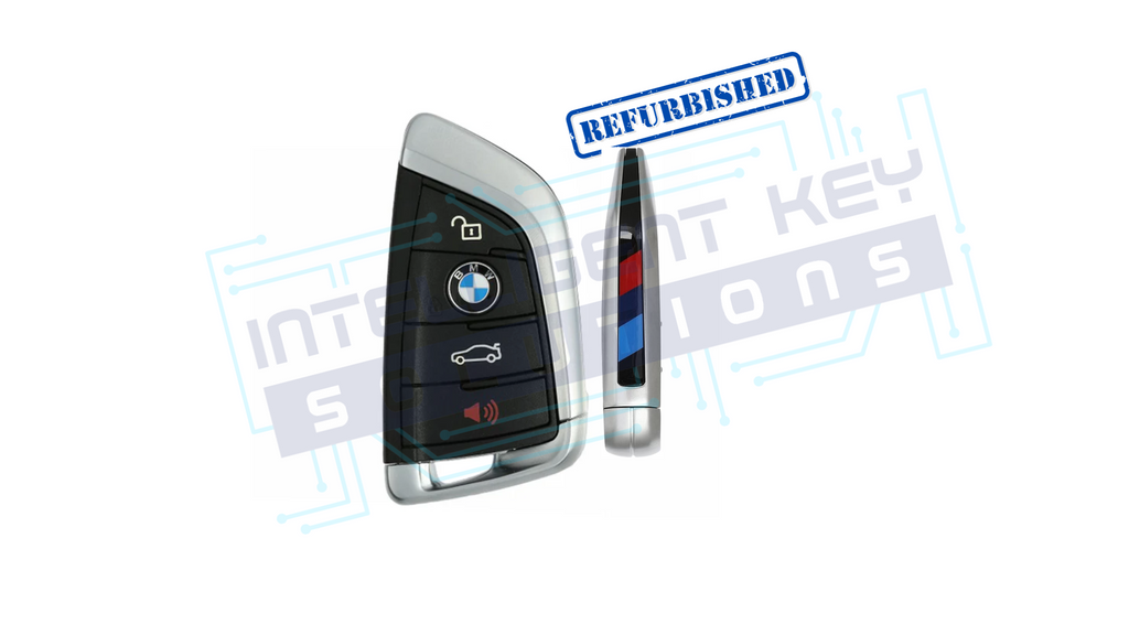 2013-2018 BMW 4Btn Smart Key M Badge (NBGIDGNG1) OEM REFURBISHED