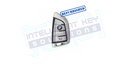 2013-2018 BMW 4Btn Smart Key Silver (NBGIDGNG1) OEM REFURBISHED