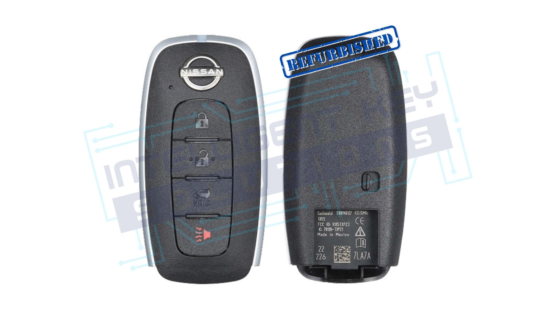 2022-2023 Nissan 4Btn Smart Key (KR5TXPZ1 / 285E3-5MR3B) OEM REFURBISHED