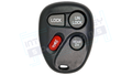 2001-2005 Chevrolet / GMC 4 Button Keyless Entry Remote (KOBLEAR1XT /  15043458, 315 MHz) OEM Refurbished