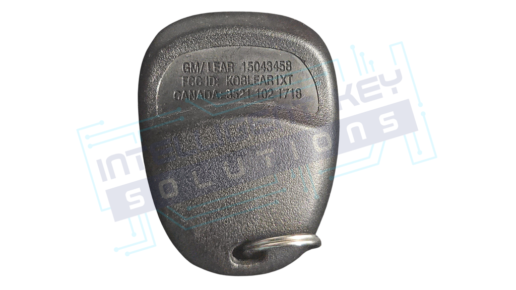 2001-2005 Chevrolet / GMC 4 Button Keyless Entry Remote (KOBLEAR1XT /  15043458, 315 MHz) OEM Refurbished
